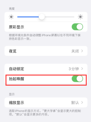 舟曲苹果授权维修站分享iPhone轻点无法唤醒怎么办